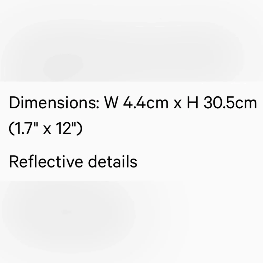 Lululemon Never Lost Keychain Reflective   Black/White/Silver - Picture 10 of 15